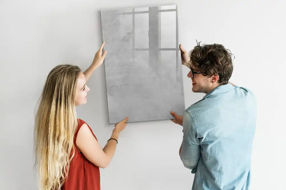 Tableau magnétique de dessin en ciment léger