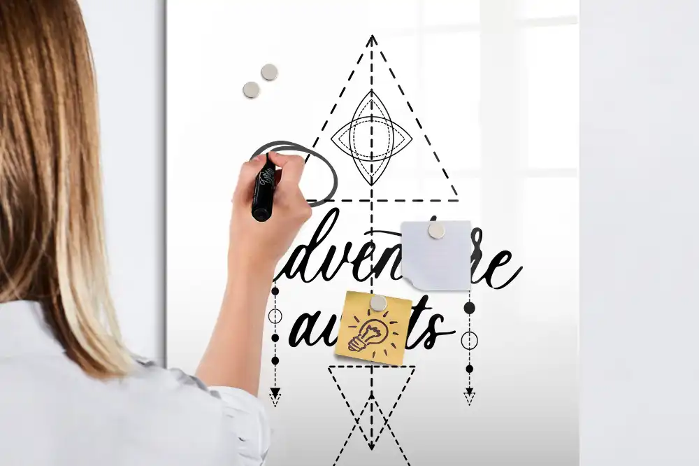 Tableau magnétique pour dessin modèle voyage de rêve