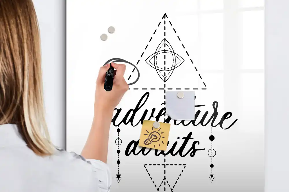 Tableau magnétique pour dessin modèle voyage de rêve