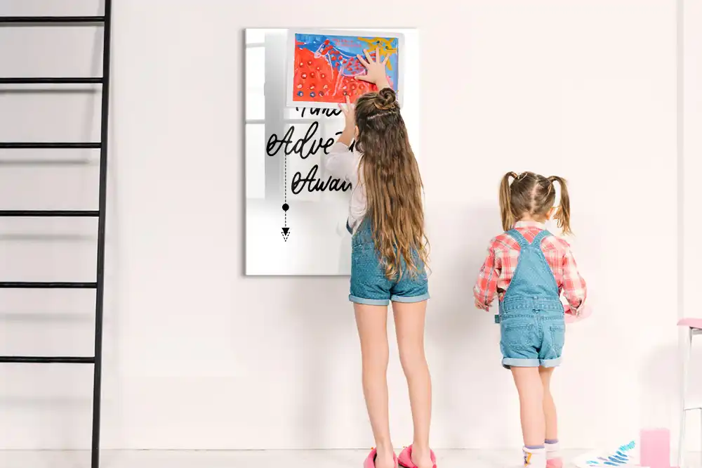 Tableau magnétique L'appel de l'aventure avec feutre