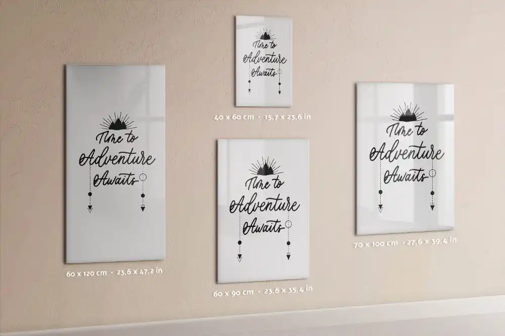 Tableau magnétique L'appel de l'aventure avec feutre