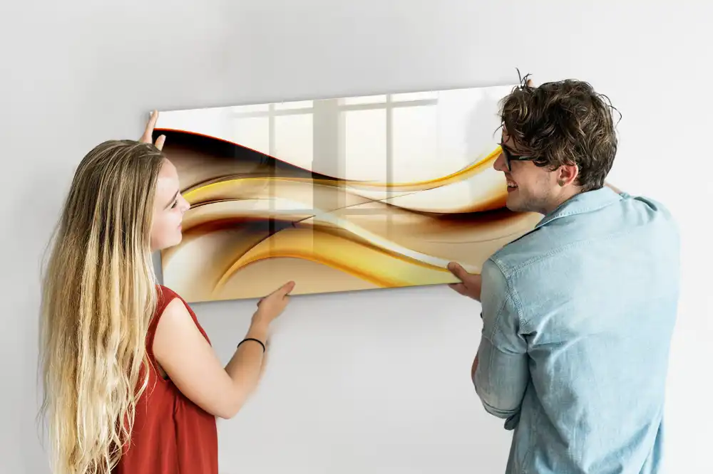 Tableau magnétique ondulé pour écriture