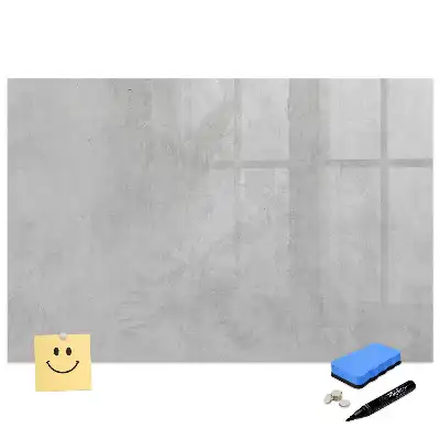 Tableau magnétique pour écriture mur en pierre brute