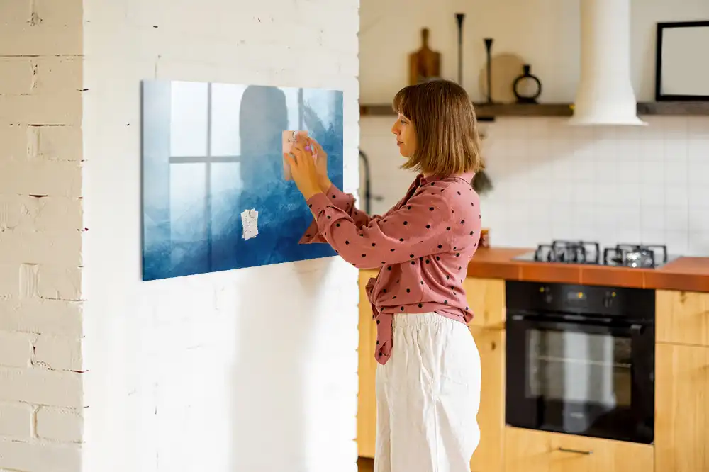 Tableau magnétique pour peinture abstraite sur l'eau