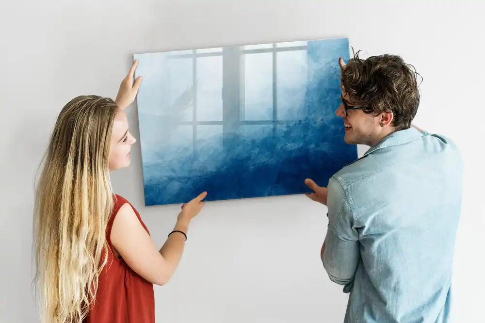 Tableau magnétique pour peinture abstraite sur l'eau