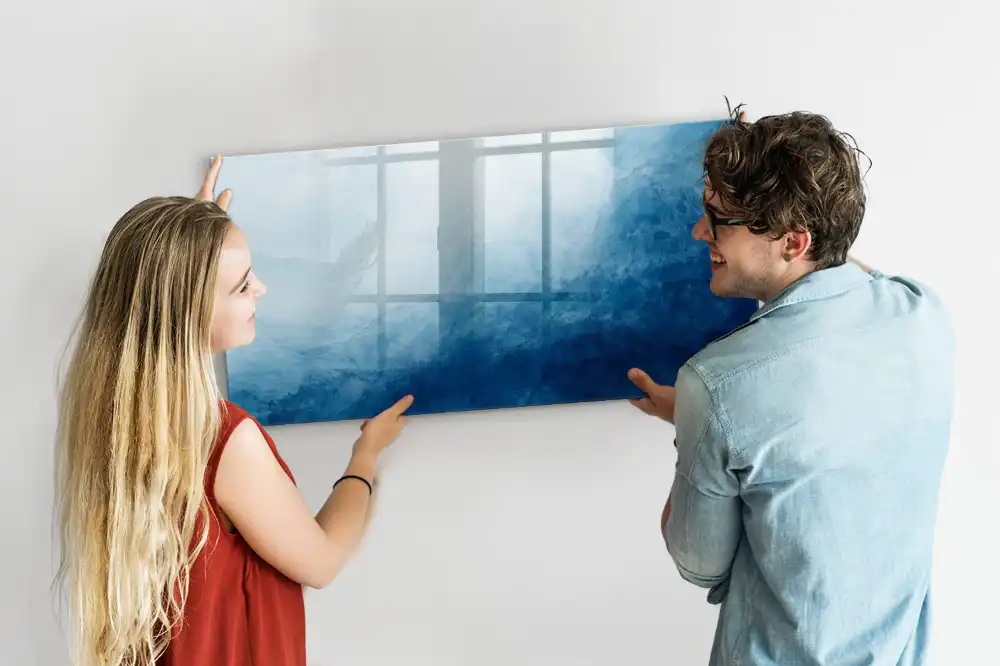 Tableau magnétique pour peinture abstraite sur l'eau