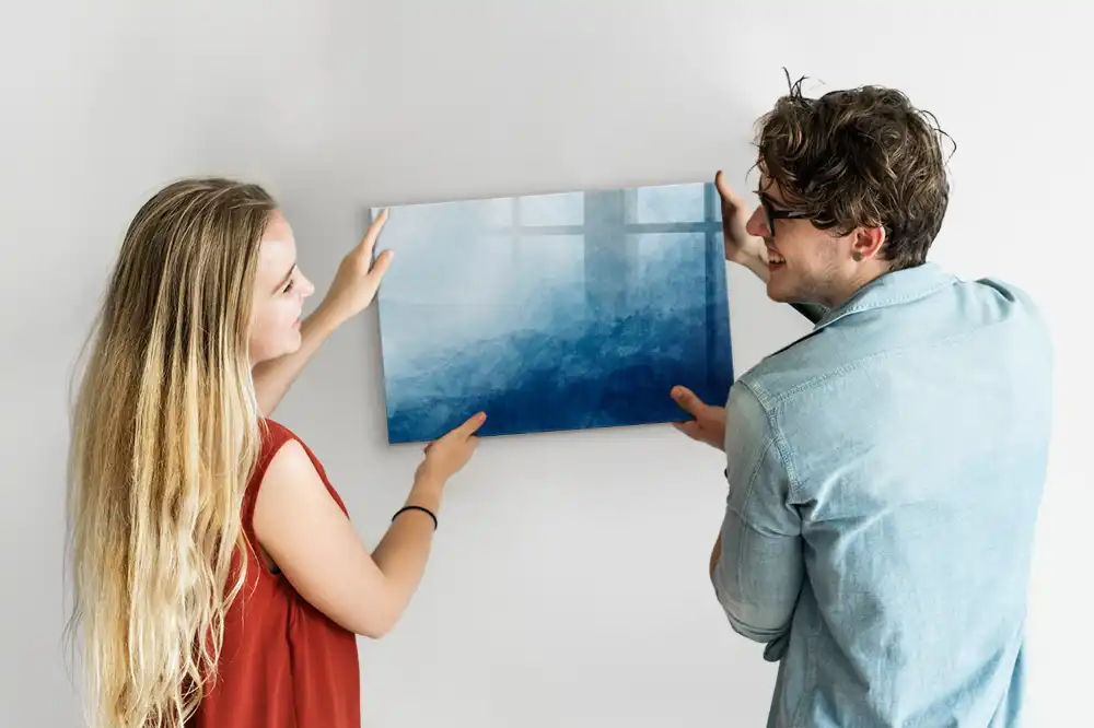 Tableau magnétique pour peinture abstraite sur l'eau