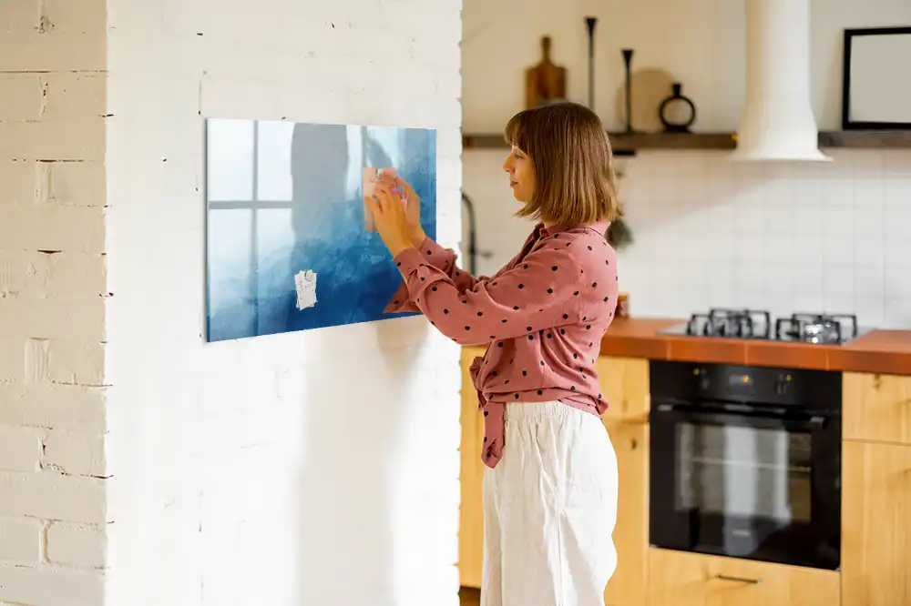 Tableau magnétique pour peinture abstraite sur l'eau