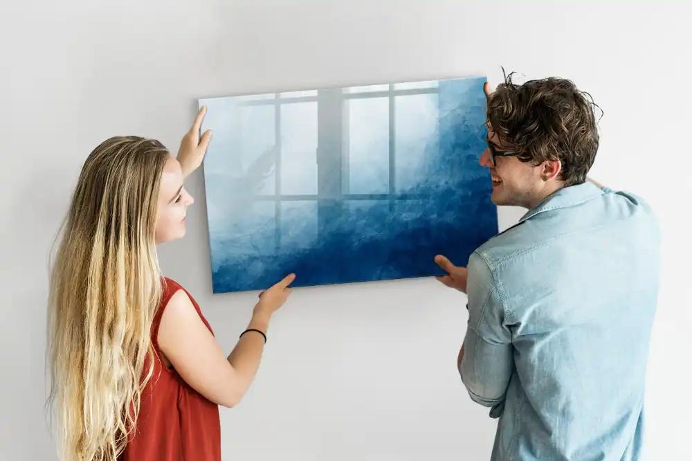 Tableau magnétique pour peinture abstraite sur l'eau