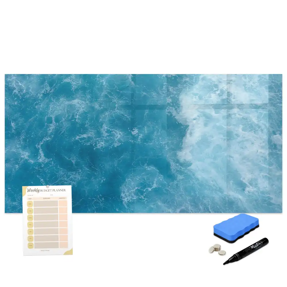 Tableau magnétique pour écriture à l'eau de mer profonde
