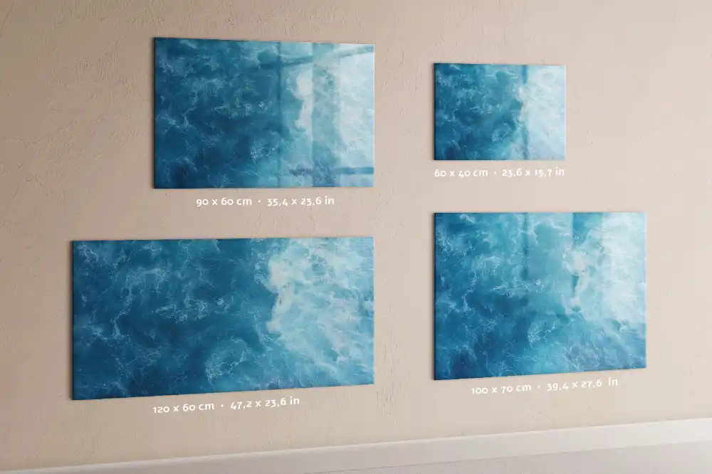 Tableau magnétique pour écriture à l'eau de mer profonde