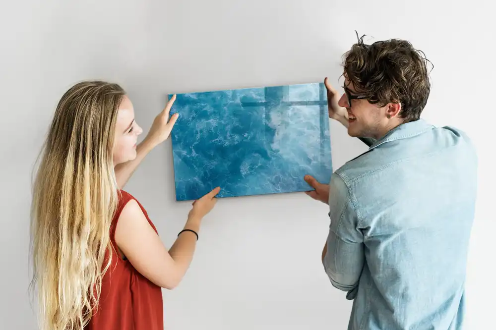 Tableau magnétique pour écriture à l'eau de mer profonde