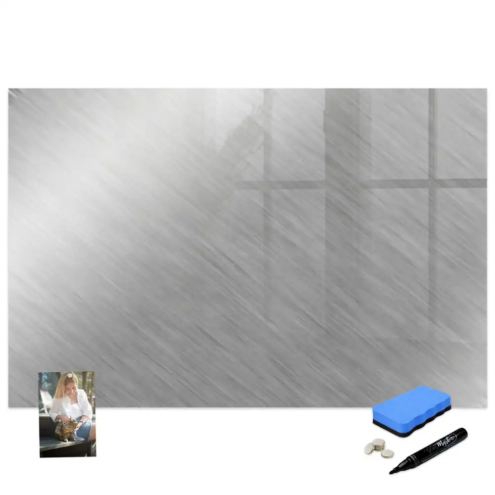 Tableau magnétique mural pour écriture