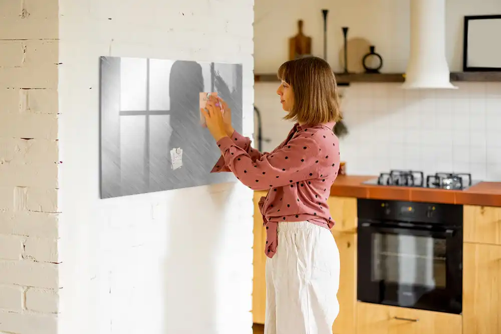 Tableau magnétique mural pour écriture