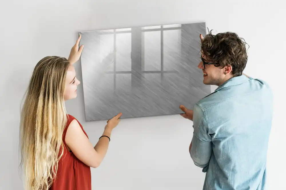 Tableau magnétique mural pour écriture