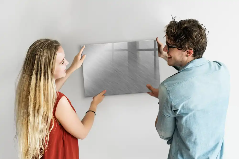 Tableau magnétique mural pour écriture