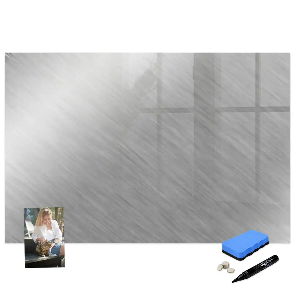 Tableau magnétique mural pour écriture