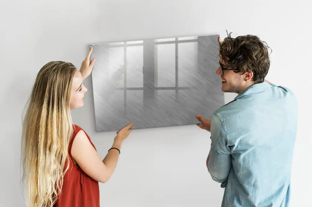 Tableau magnétique mural pour écriture