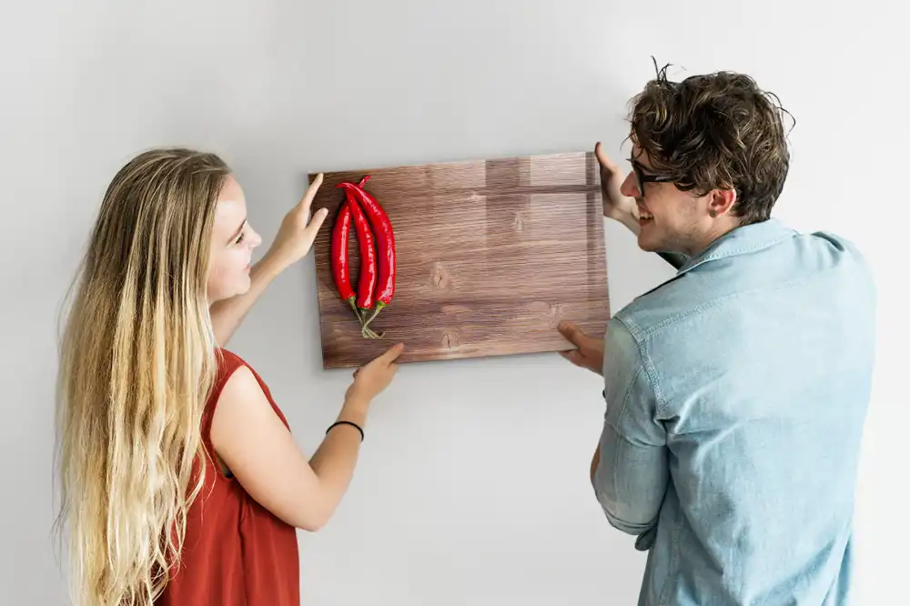 Tableau magnétique à dessiner motif piments forts