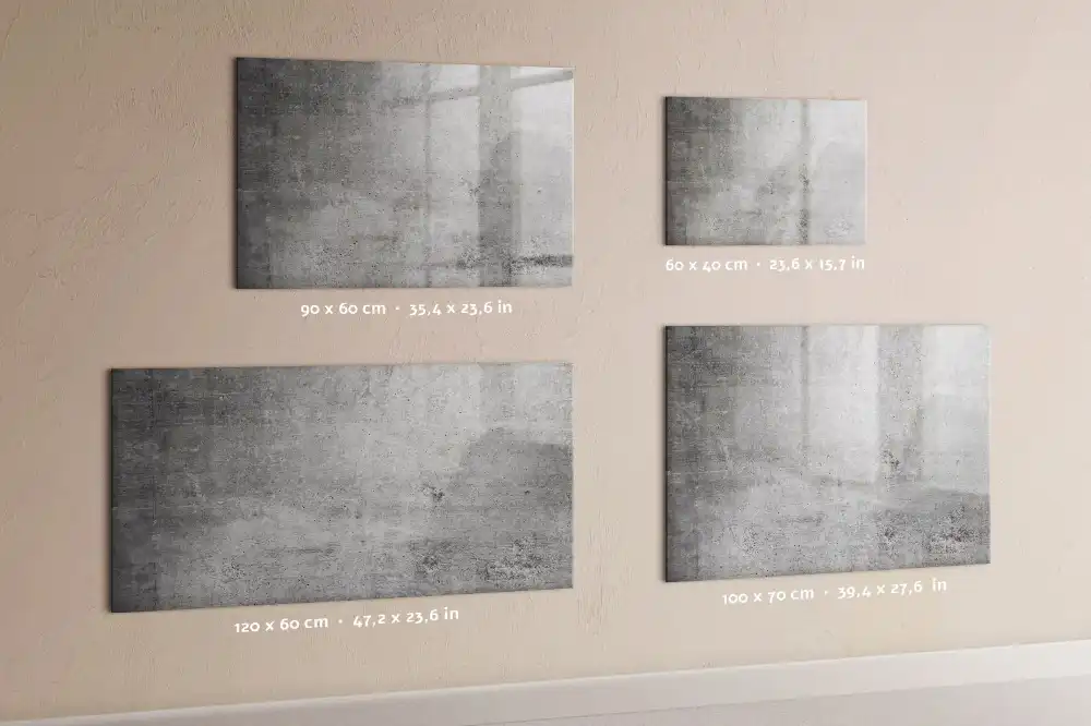 Tableau blanc magnétique effaçable à sec pour mur en plâtre brut
