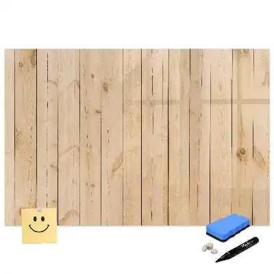 Tableau magnétique en bois robuste pour écriture