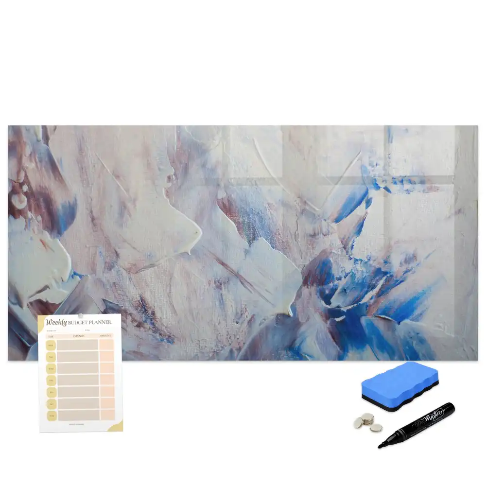 Tableau magnétique à dessin avec traces de pinceau