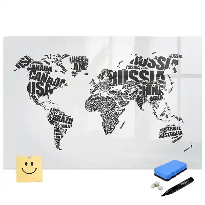 Tableau magnétique pour écriture