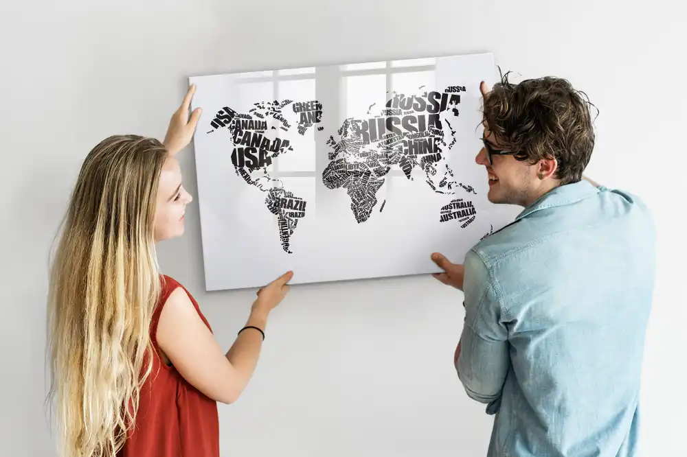 Tableau magnétique pour écriture