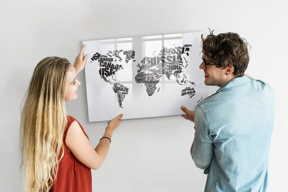 Tableau magnétique pour écriture