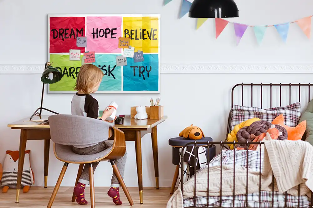 Tableau magnétique de motivation pour enfants