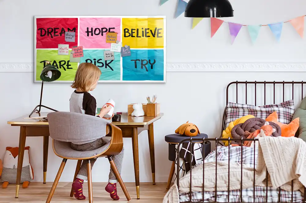 Tableau magnétique de motivation pour enfants