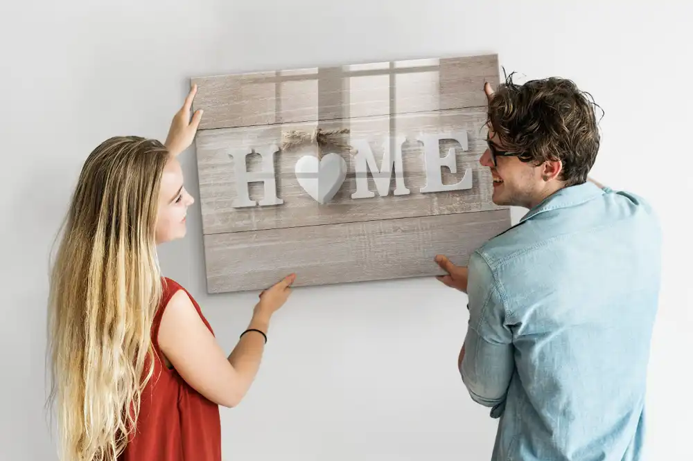 Tableau blanc magnétique effaçable à sec pour foyer
