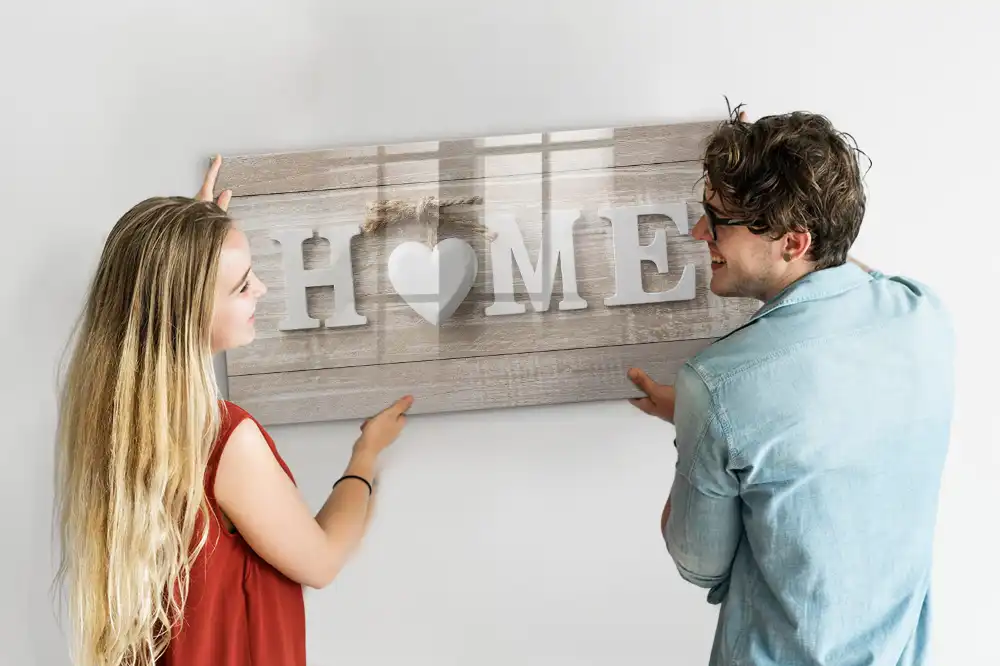 Tableau blanc magnétique effaçable à sec pour foyer