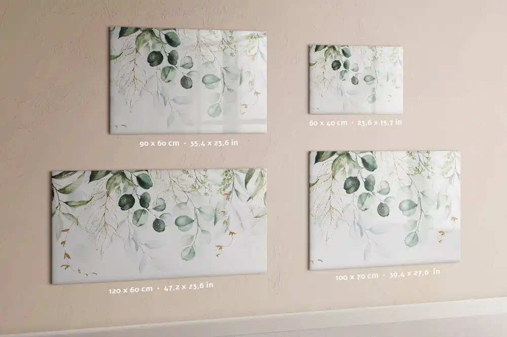 Tableau blanc magnétique effaçable à sec avec pots de plantes suspendus