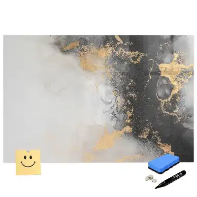 Tableau magnétique à dessiner motif marbre