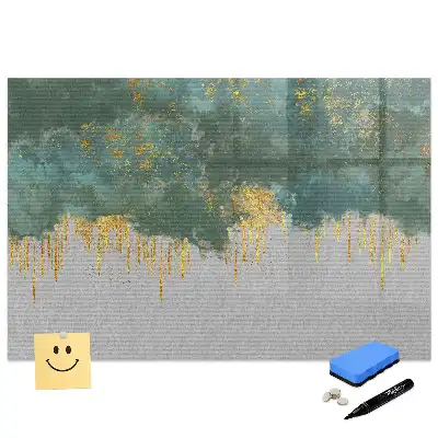 Tableau magnétique décoratif pour écriture