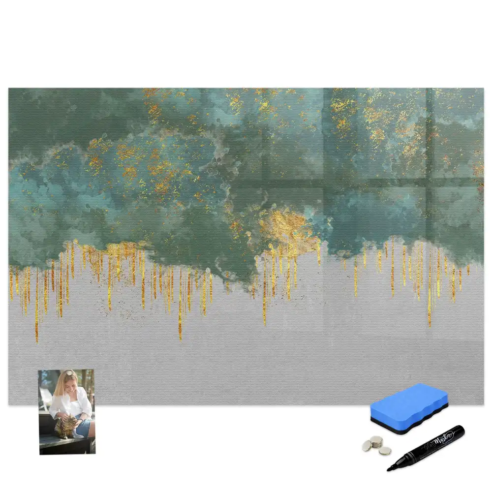 Tableau magnétique décoratif pour écriture