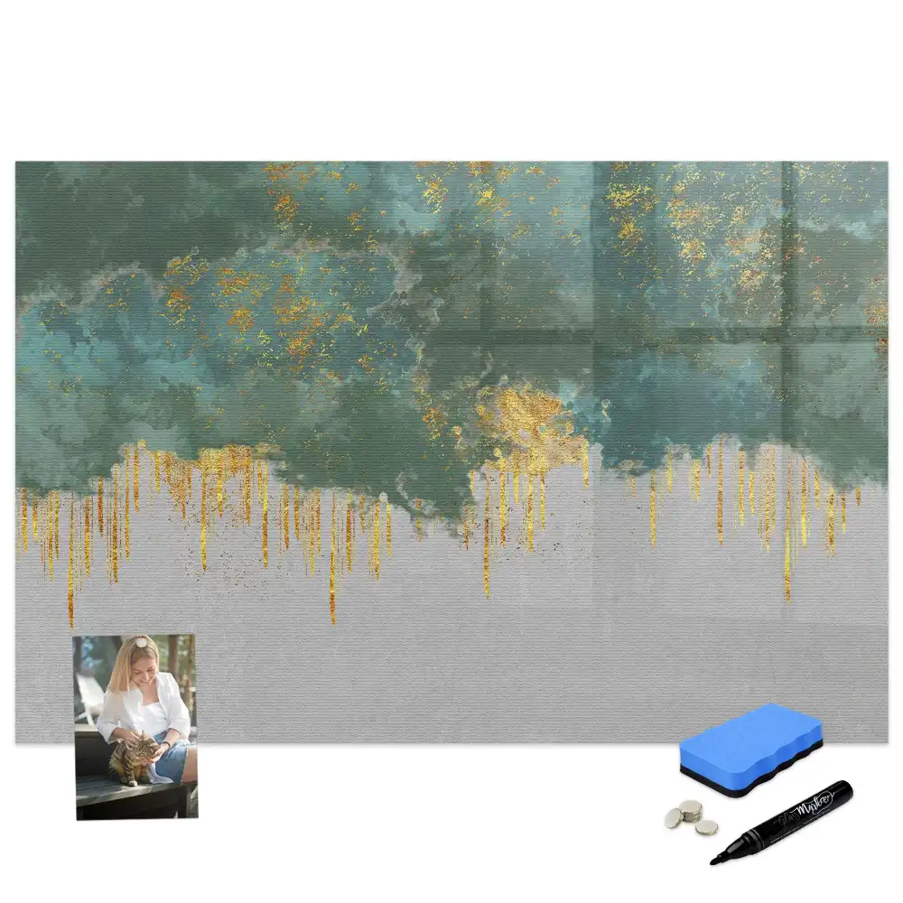 Tableau magnétique décoratif pour écriture