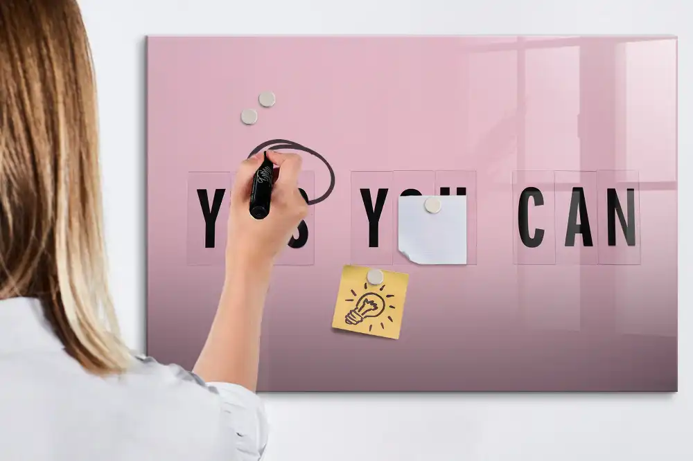 Tableau magnétique effaçable pour organisation