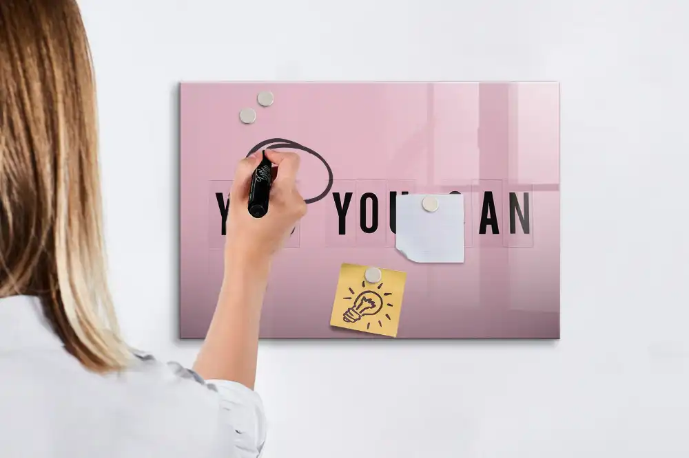Tableau magnétique effaçable pour organisation