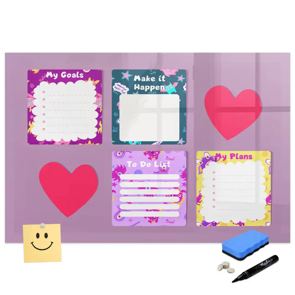 Tableau magnétique pour enfants pour écrire des notes