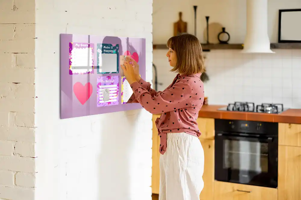 Tableau magnétique pour enfants pour écrire des notes