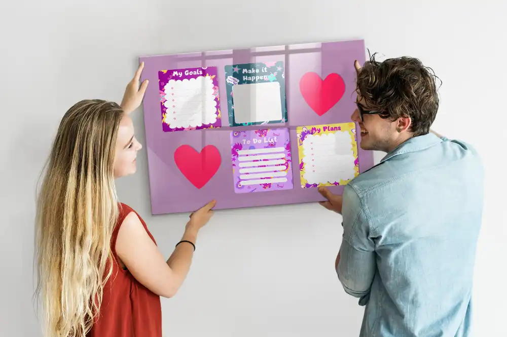 Tableau magnétique pour enfants pour écrire des notes
