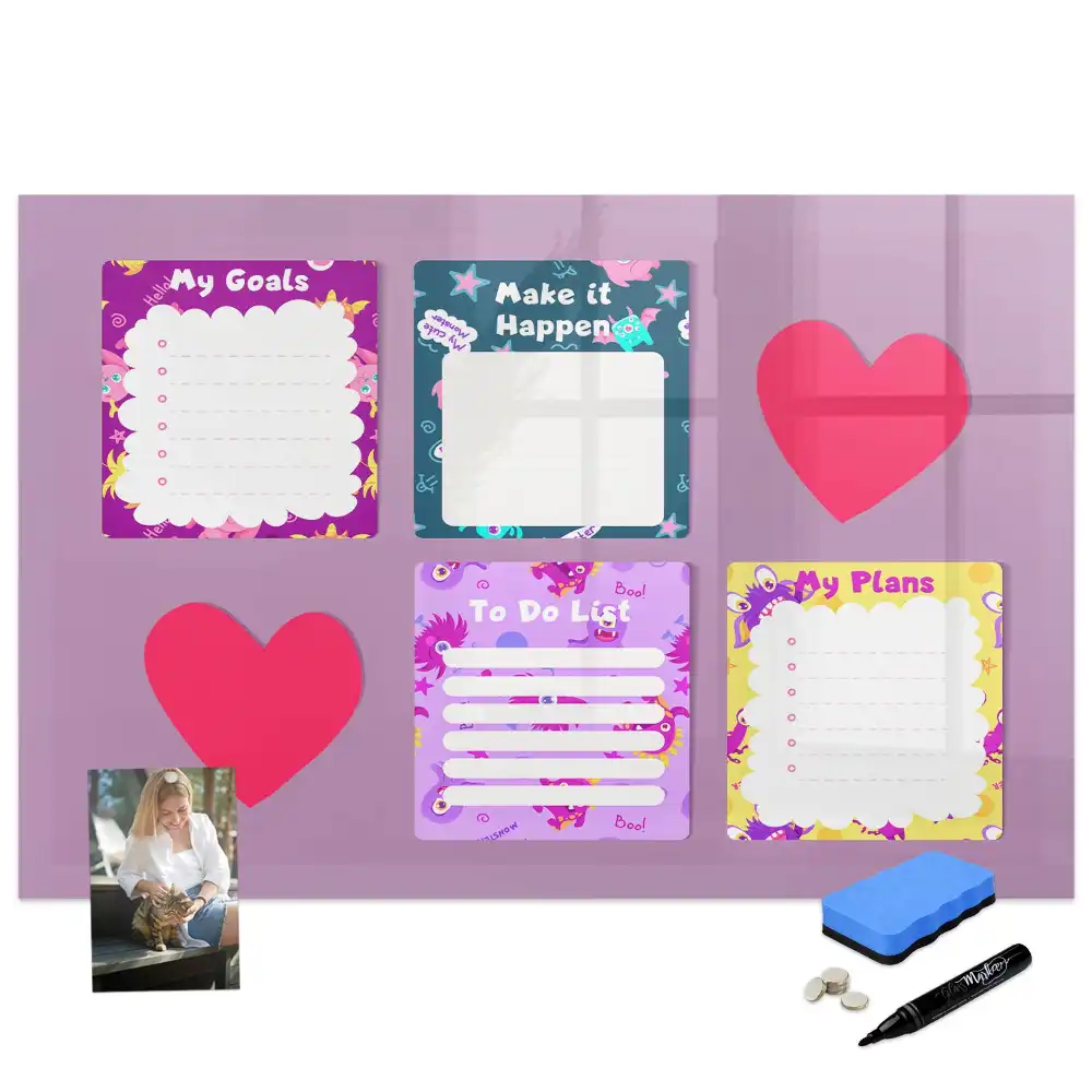 Tableau magnétique pour enfants pour écrire des notes