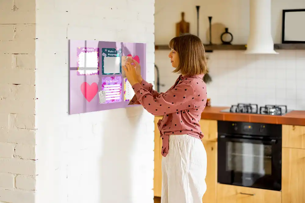 Tableau magnétique pour enfants pour écrire des notes