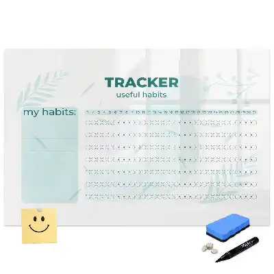 Tableau magnétique de suivi des bonnes habitudes pour enfants