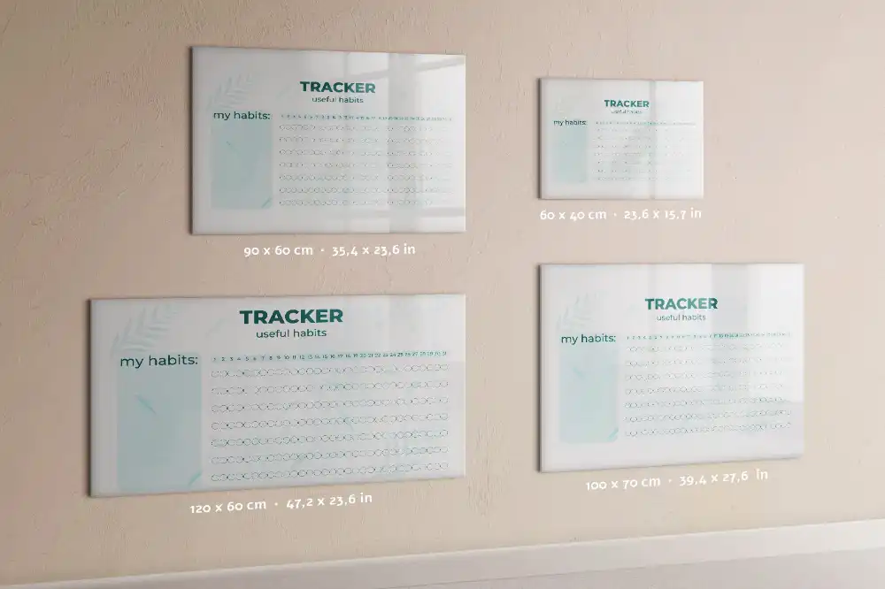 Tableau magnétique de suivi des bonnes habitudes pour enfants