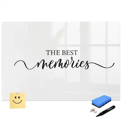Tableau magnétique pour noter et afficher vos souvenirs