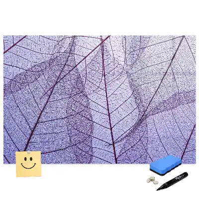 Tableau magnétique à dessiner feuilles dans la nature