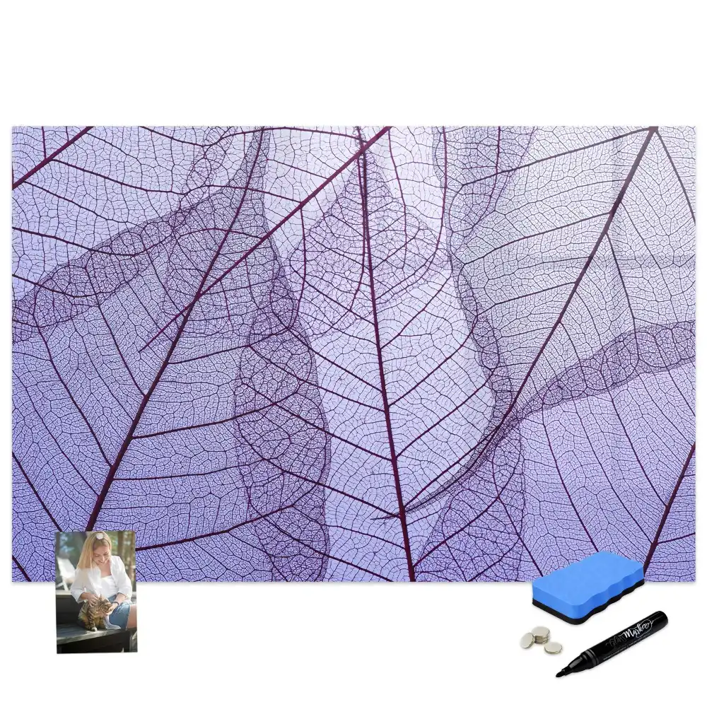 Tableau magnétique à dessiner feuilles dans la nature